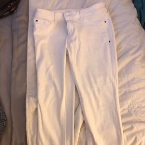 White ankle jeans-worn once